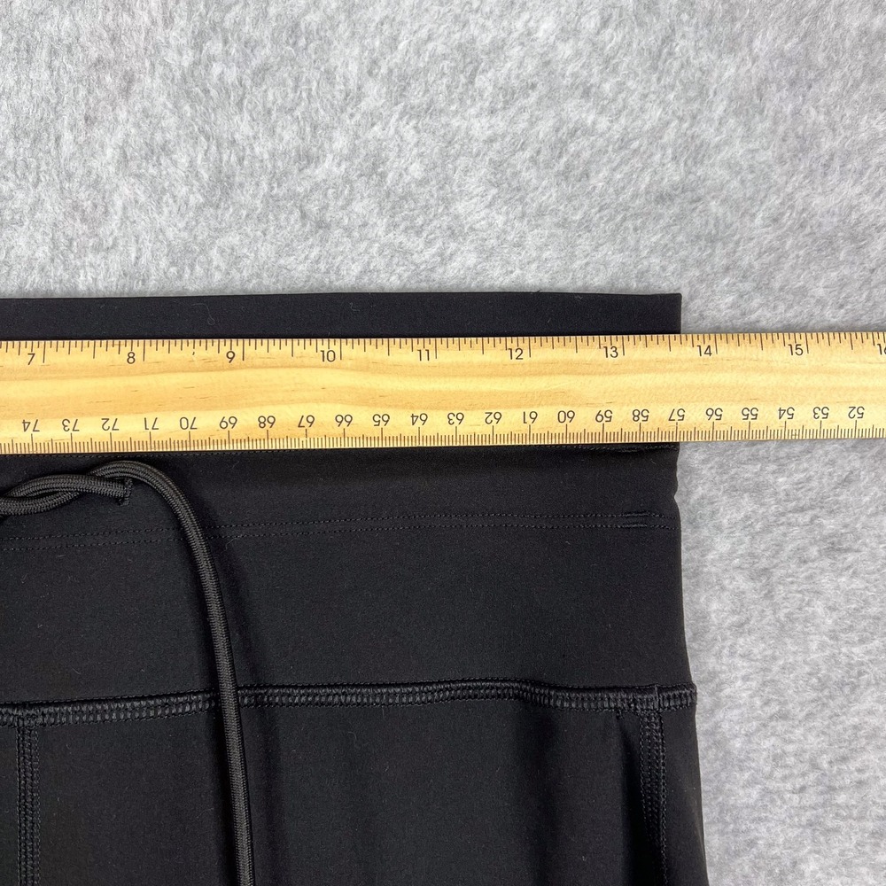 Vuori Black Daily Legging High Rise Drawstring Athleisure Size Medium - Picture 9 of 12